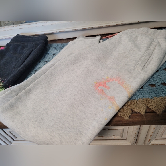 Puma Girl Sweatpants 14-16 Set of 2 - Picture 3 of 9